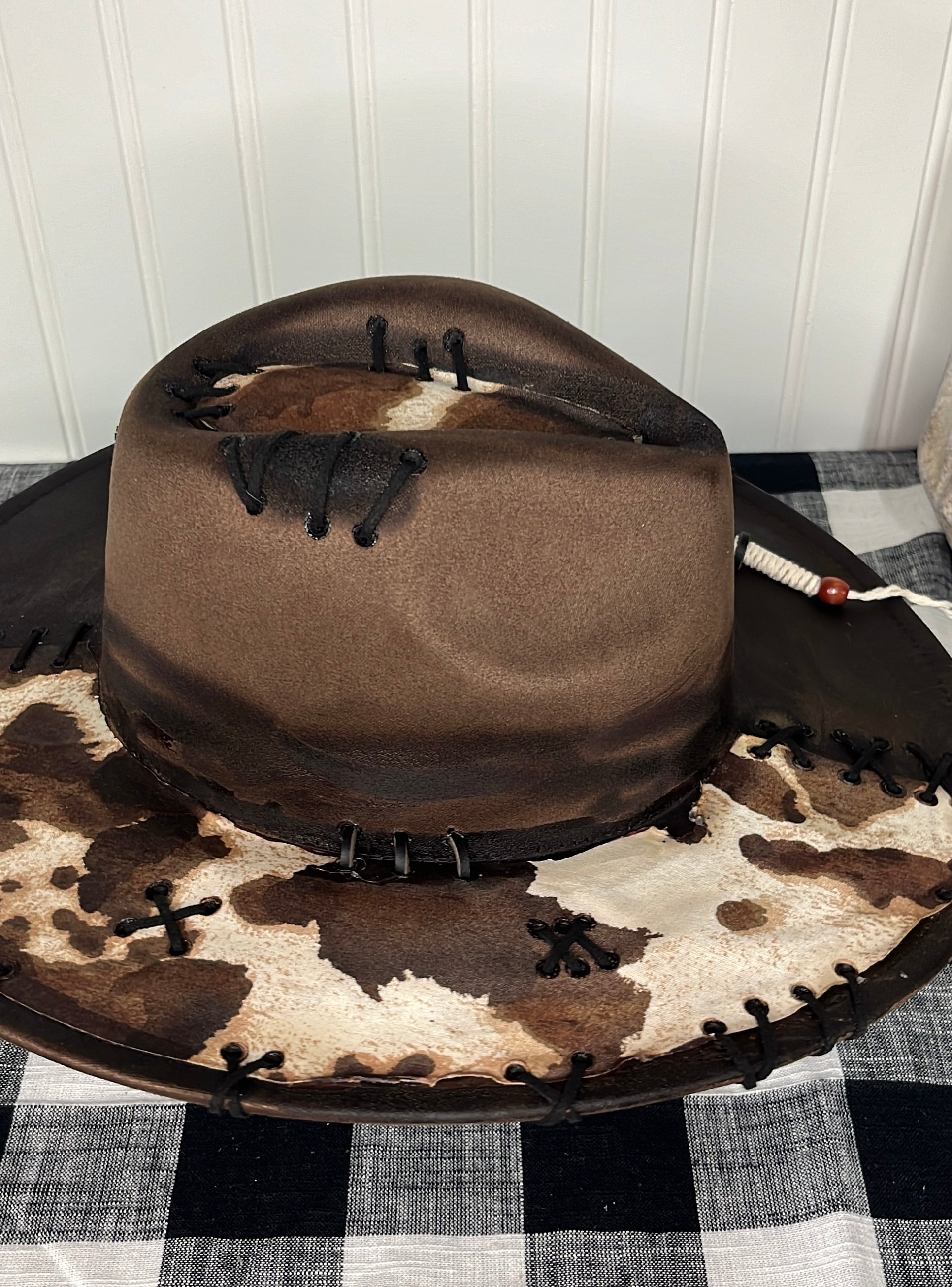 Hand-Painted Cow 2024 Hat